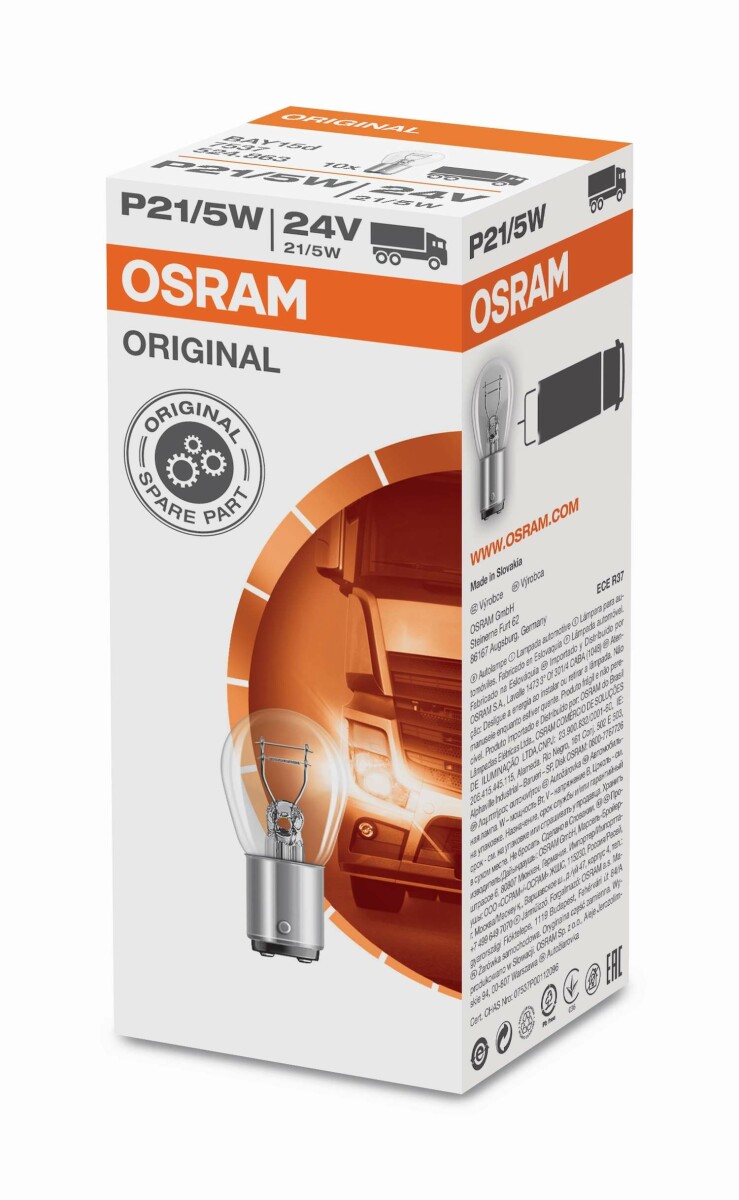 P W V W Bay D Original Faltschachtel Osram Chf