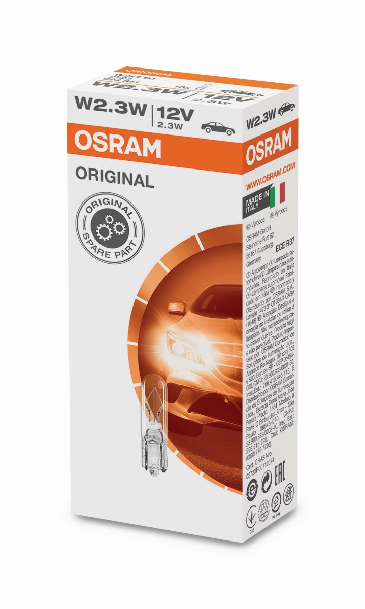 OSRAM W2 3W Signallampen Autolampe 2723 CHF 6 95