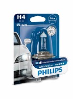 H4 12V 60/55W P43t WhiteVision 1st. Blister Philips