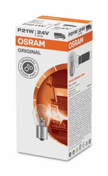 P21W 24V 21W BA15s Original Faltschachtel OSRAM