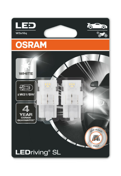 W21/5W LEDriving SL White 6000K 12V Blister 2 St. OSRAM