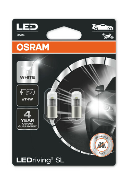 T4W LEDriving SL White 6000K 12V Blister 2 St. OSRAM