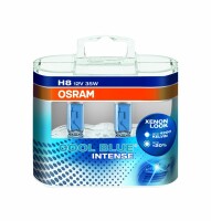 Osram COOL BLUE® INTENSE H8, Halogen 12V, DUOBOX -...