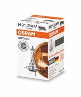 H7 24V Paket - 30x H7 24V 70W P26d Original + 1x Sammel-Metallschild LKW - OSRAM