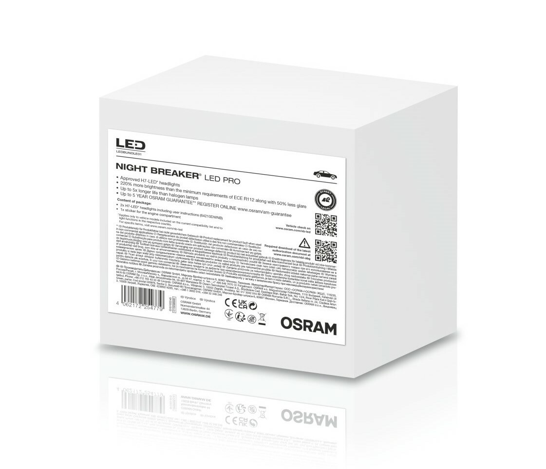 Montagehalterung Adapter für NIGHT BREAKER LED H7-LED 2St. OSRAM, CHF 15,95