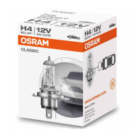 Osram Halogen Classic H4, Halogen 12V, 1er Faltschachtel...