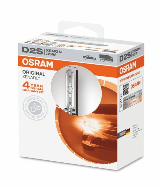 D2S 12V+24V 35W P32d-2 Original XENARC Softcover Box 1St. OSRAM