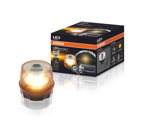 LEDGuardian® Road Flare Signal TA20 Warn- Notleuchte / Taschenlampe 1st. OSRAM