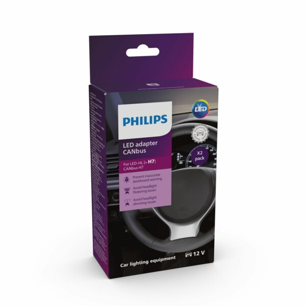 LED Adapter CANbus CEA H7 18952 12V X2 2St. Philips