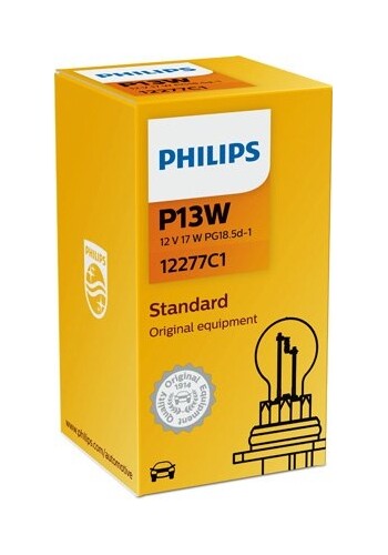 PHILIPS 12277C1 - P13W 12V 13W PG18.5d-1 1 Stk.