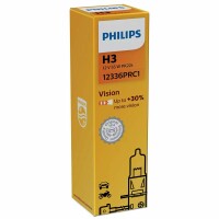 PHILIPS 12336PRC1 - H3 12V 55W PK22s Vision (Premium)...