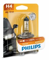 PHILIPS 12342PRB1 - H4 12V 60/55W P43t Vision +30% 1 Stk....