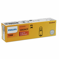 PHILIPS 12929CP - T4W 12V 4W BA9s Vision 1 Stk.