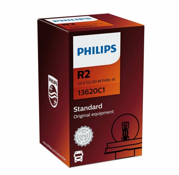 PHILIPS 13620C1 - R2 24V 55/50W P45t-41 24V Halogen 1St