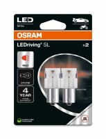 OSRAM 7506DRP-2BL - P21W LEDriving SL Red 12V Blister 2 Stk.