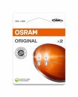 OSRAM 2721-2BL - W1.2W 12V 1.2W W2x4.6d 2Stk. Blister