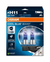 OSRAM 62211CBB-2HB - H11 12V 75W PGJ19-2 COOL BLUE BOOST...