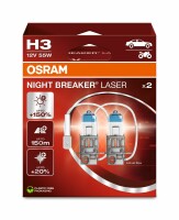 OSRAM 64151NL-2HB - H3 12V 55W PK22s NIGHT BREAKER®...