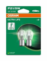 OSRAM 7528ULT-2BL - P21/5W 12V 21/5W BAY15d ULTRA LIFE...