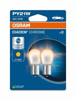 OSRAM 7507DC-2BL - PY21W 12V 21W BAU15s Diadem Chrome...