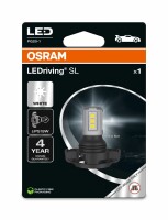 OSRAM 5201DWP-1BL - LED PS19W 12V 1.8W PG20-1 Retrofit LED Cool White 6000K NO ECE 1Stk.