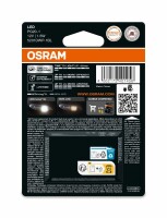 OSRAM 5201DWP-1BL - LED PS19W 12V 1.8W PG20-1 Retrofit LED Cool White 6000K NO ECE 1Stk.