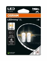 OSRAM 2827DYP-2BL - W5W LEDriving SL Amber 12V Blister 2...