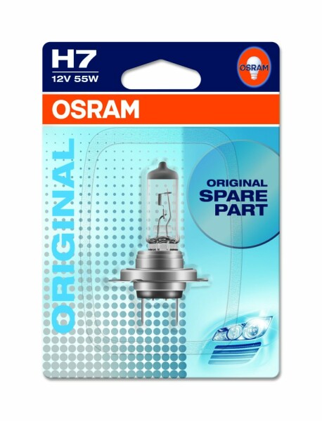 Osram Orginal H7, Halogen 12V, Einzelblister - 64210-01B