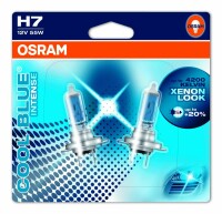 Osram COOL BLUE® INTENSE H7, Halogen 12V, Doppelblister - 64210CBI-02B