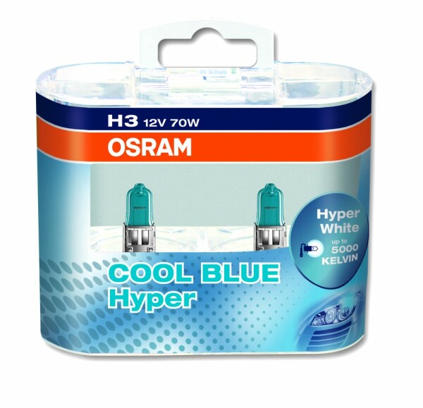 Osram COOL BLUE® HYPER OFF ROAD, 12V, DUOBOX, 62151CBH-HCB