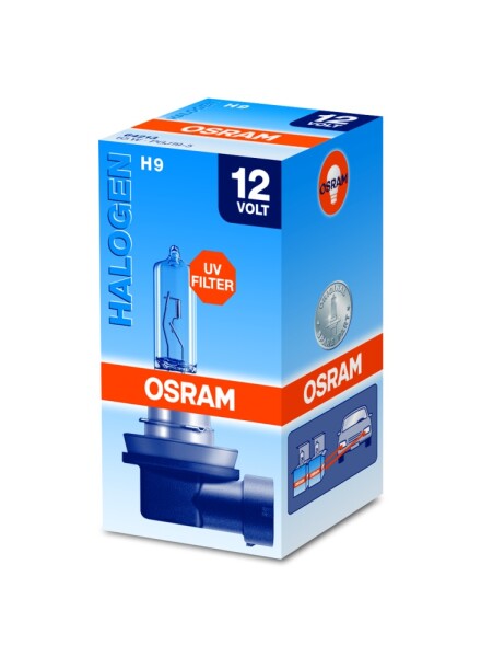 Osram Orginal H9, Halogen 12V, 1er Faltschachtel - 64213