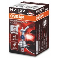 Osram NIGHT BREAKER® LASER H7, Halogen 12V, 1er Faltschachtel - 64210NBL