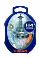 Osram Ersatzlampenbox H4, Halogen 12V, Minibox - CLKM H4