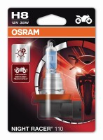 H8 +110% Einzelblister NIGHT RACER© 110 OSRAM