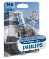 H8 12V 35W PGJ19-1 WhiteVision Ultra 1St. Philips