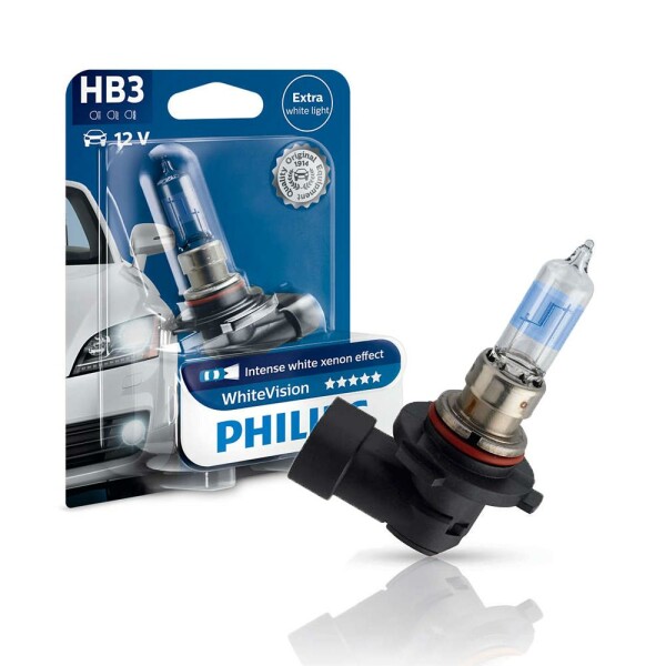 HB3 12V 60W P20d WhiteVision intense Xenon Effect 1st. Philips