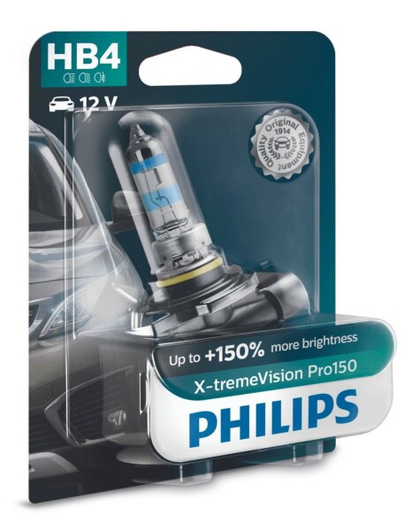 HB4 12V 51W P22d X-tremeVision Pro150 1St. Blister Philips