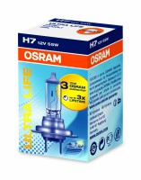 Osram  ULTRA LIFE H7, Halogen 12V, 1er Faltschachtel -...