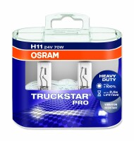 Osram  TRUCKSTAR® PRO H11, Halogen 24V, DUOBOX -...